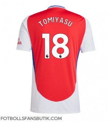 Arsenal Takehiro Tomiyasu #18 Replika Hemmatröja 2024-25 Kortärmad